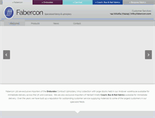 Tablet Screenshot of fabercon.com